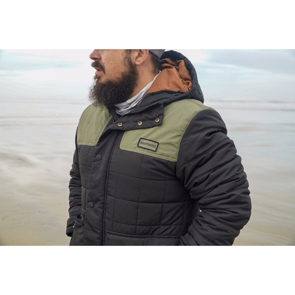 Jacket Coastal Puffer Black/Olive