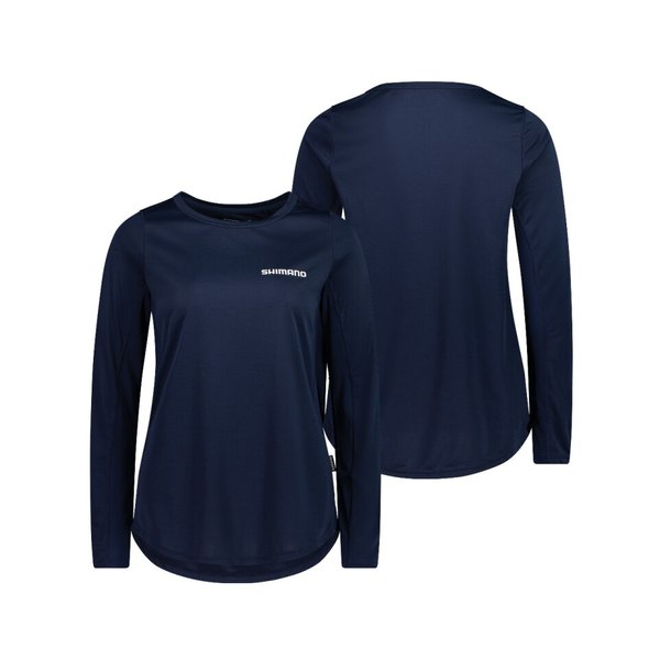 Womens Sunshirt Ocean Blues Tech Navy