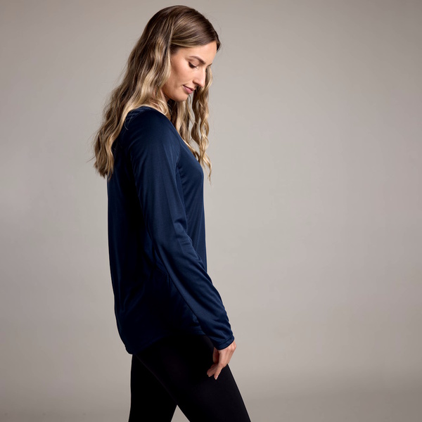 Womens Sunshirt Ocean Blues Tech Navy