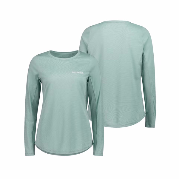 Womens Sunshirt Ocean Blues Tech  Sea Foam