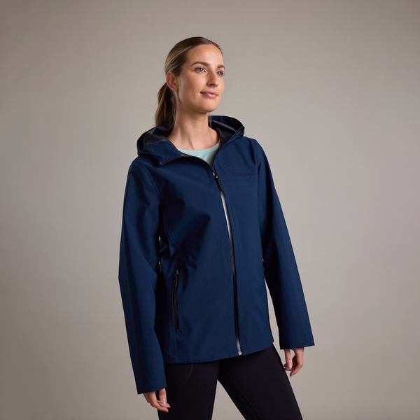 Womens Jacket Ocean Blues Waterproof - Navy