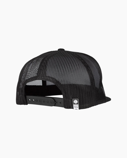 Go Fish Womens Trucker Cap - Black