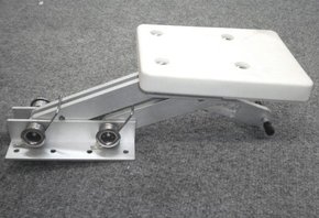 Alloy Rise and Fall Auxillary Outboard Bracket to 15hp