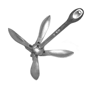 Galvanised Folding SAV Grapnel Anchor 0.7kg