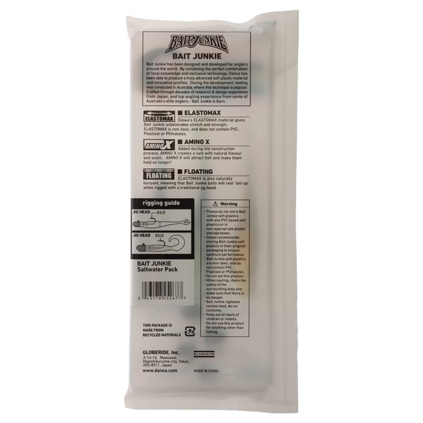 Baitjunkie Saltwater Softbait Starter Pack