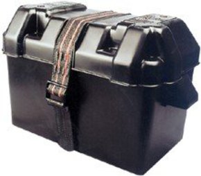 Seaguard Standard Battery Box- 275L x 185D x 205h mm I.D. W/Webbing