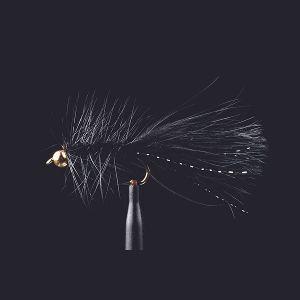 Bh Wooly Bugger Black Streamer Freshwater Trout Fly