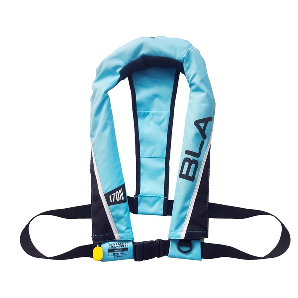 Lifejacket Inflatable Manual 170N Ice Blue 