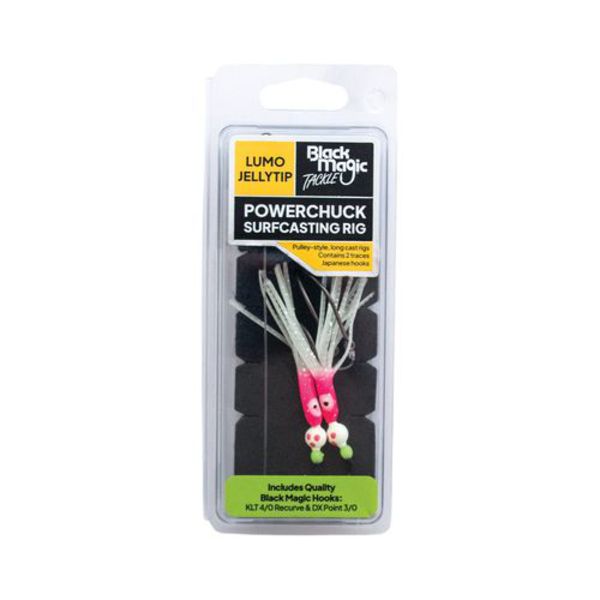 Powerchuck Surfcasting Pulley Rig - Lumo Jelly Tip