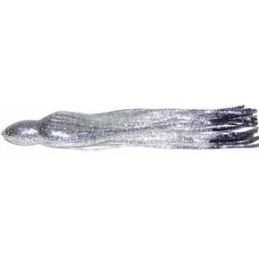 Replacement Lure Skirt - 14" - Silver Tiger