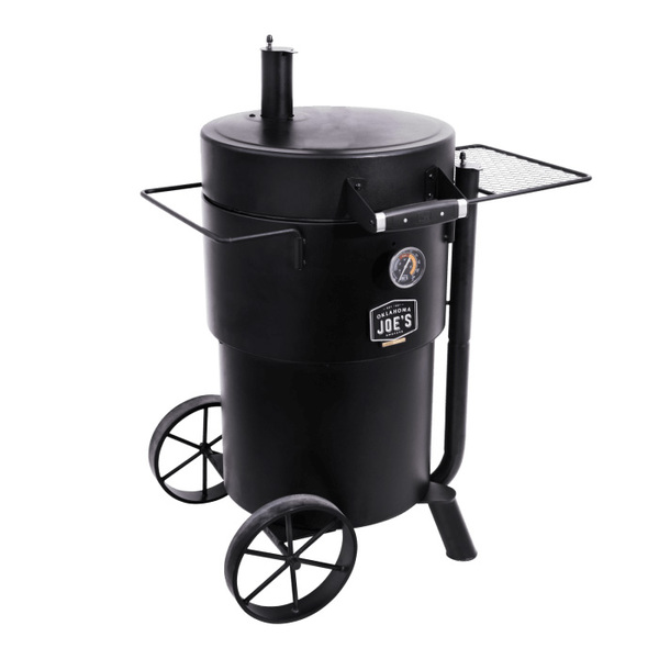 Bronco Bbq Charcoal Drum Grill & Smoker 