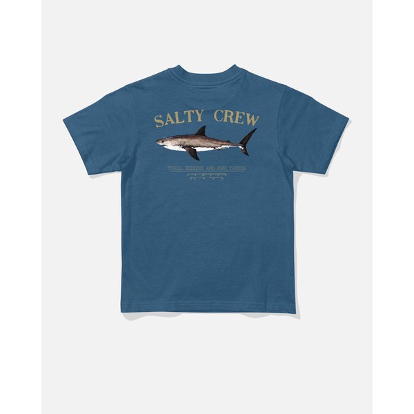 Bruce Toddler Ss Tee  Cast Blue