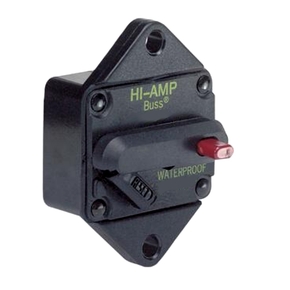 Panel Mt Circuit Breaker Waterproof Switchable Reset 80 amp