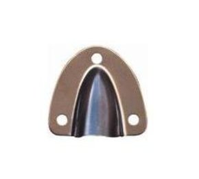 Stainless Steel Midget Clamshell Vent - 55mm (L) x 57mm (W)