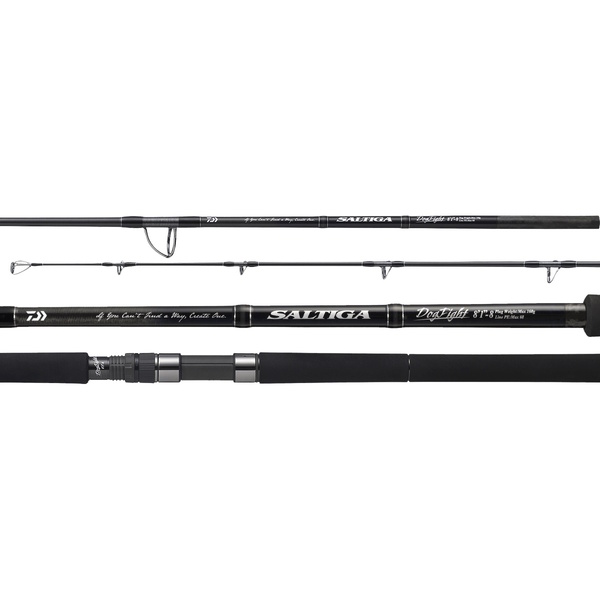 Saltiga C Dogfight 84-6 Rod Spin Topwater Pe6 2Pc