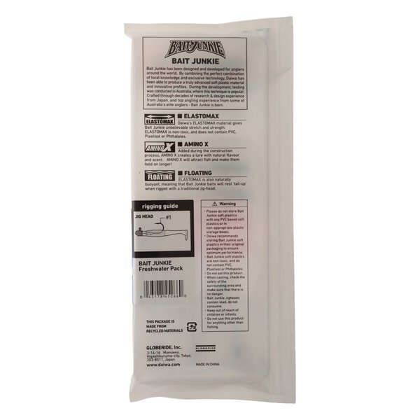 Baitjunkie Freshwater Softbait Starter Pack
