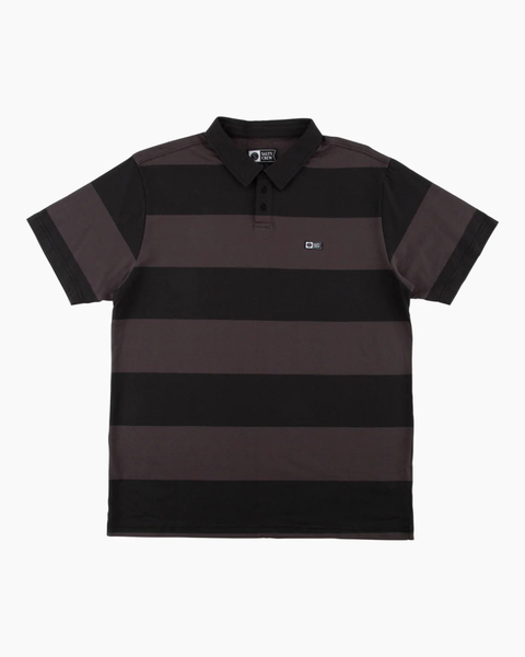 Diver Down Short Sleeve Polo Shirt - Charcoal
