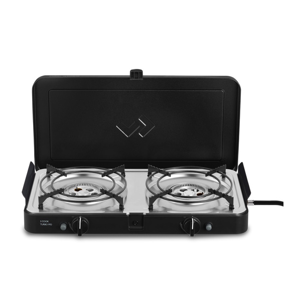 2 Cook Turbo Ffd Deluxe 2 Burner Gas Stove