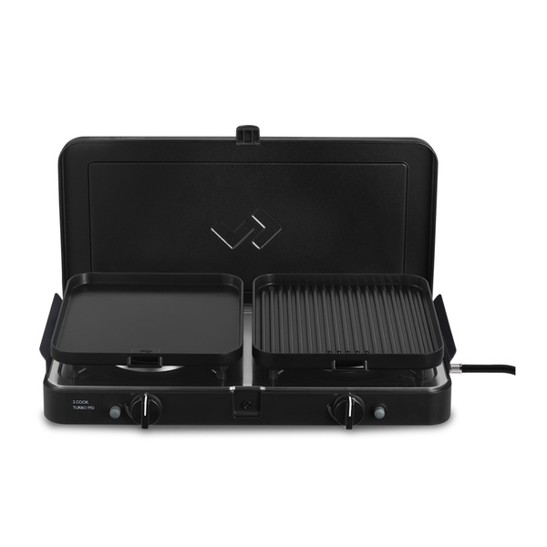 2 Cook Turbo Ffd Deluxe 2 Burner Gas Stove