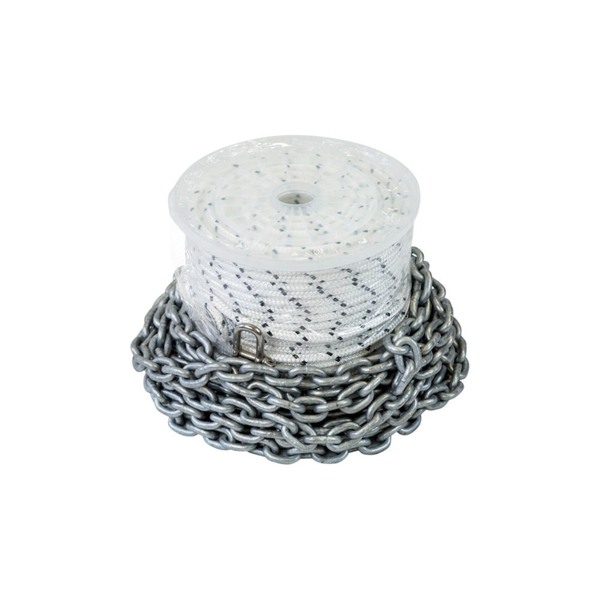 Drum Winch Rope/Chain Kit Only (65M X 6Mm + 7M X 6Mm)