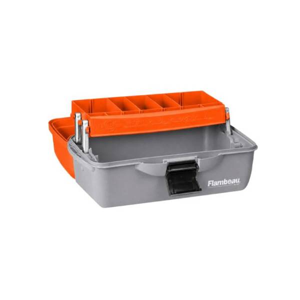 1-Tray Tackle Box - Orange