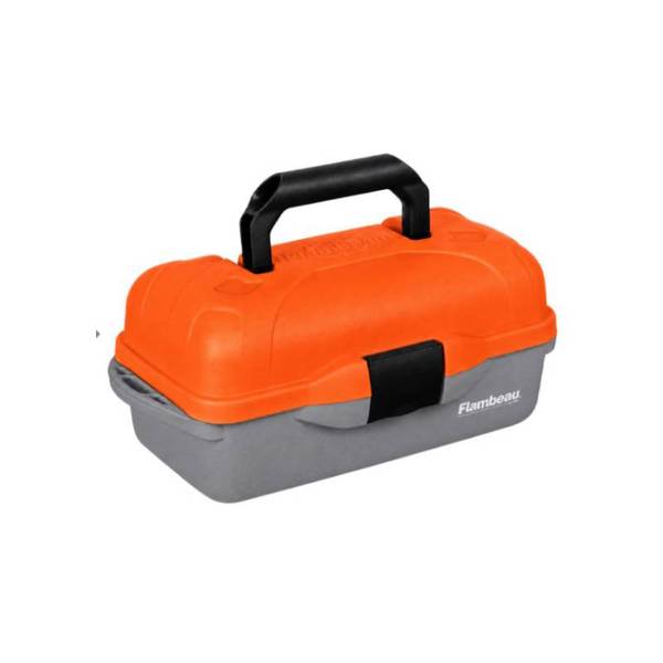 1-Tray Tackle Box - Orange