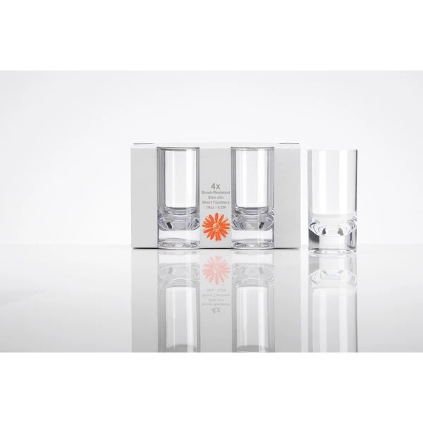Slim Jim Short - Clear 4Pk