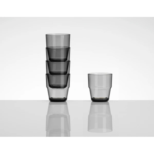 Stacking Tumbler 4Pce Set Grey
