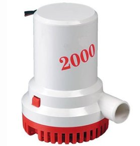 2000GPH 24v Bilge Pump (28mm hose) 