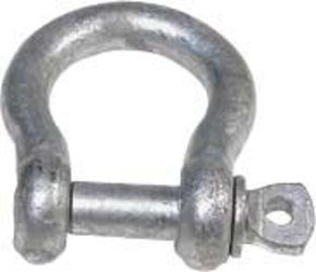8mm shackle galv bow