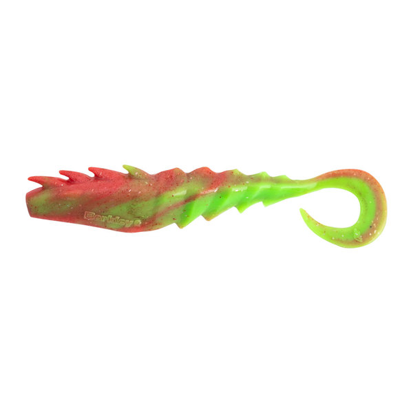 Gulp Nemesis Prawn Curl Tail - Nuclear Chicken 