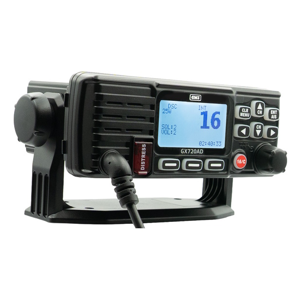 Gx720ad Vhf Waterproof W/Dsc Nmea 2000 / Ais Receiver - Black