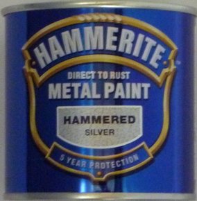 Silver Direct to Rust Enamel 250ml - Smooth Finish