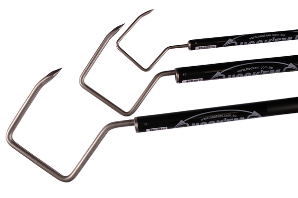 H/Duty Cast Ss Diamond Head Gaff W/Alloy Handle 