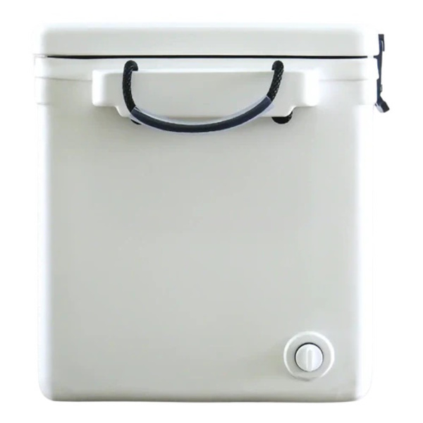 Long Ice Box Split Lids 260 Litre White
