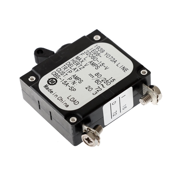 Ieg Cbs-15A-Sp 1-Pole Magnetic Circuit Breaker 15Amp
