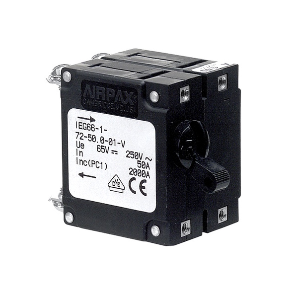 Iul Cbl-60A-Dp 2-Pole Hydraulic Magnetic Circuit Breaker 60Amp