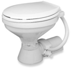 12v Electric Deluxe Marine Toilet Regular Bowl 