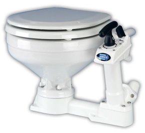 Manual Marine Toilet Regular Bowl