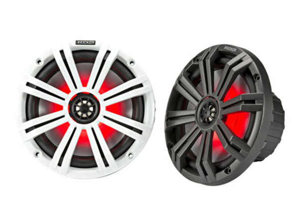 8" Coaxial 40 Led Marine Speaker