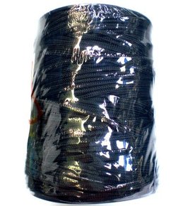 1 kg roll (100m) 3mm Black Longline Braid Twine