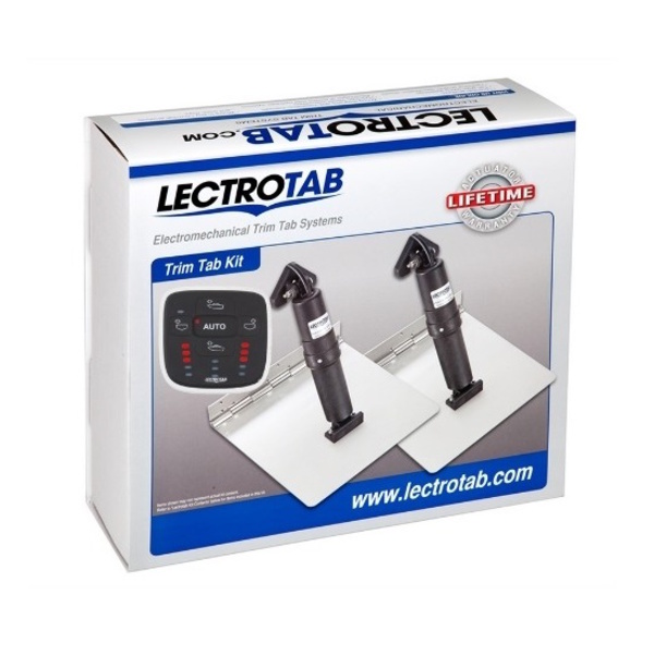 12V Trim Tab Set W/Automatic Pitch/Roll  9" X 12"