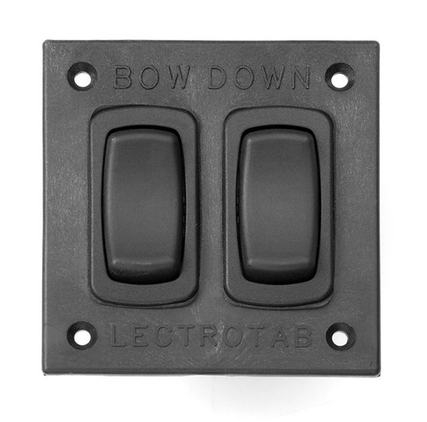 Saf-Sc Flat Rocker Trim Tab Switch 