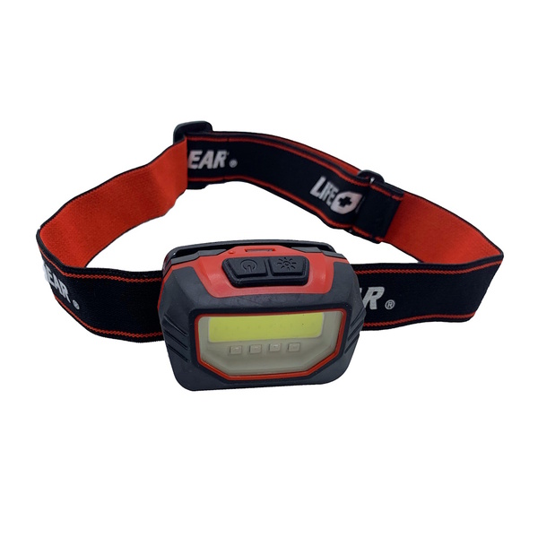 Stormproof Hi Power Headlamp 500 Lumens W/Batteries