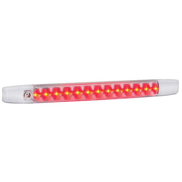 12V Dual Colour Strip Lamp White/Red Interior/Exterior Ip66