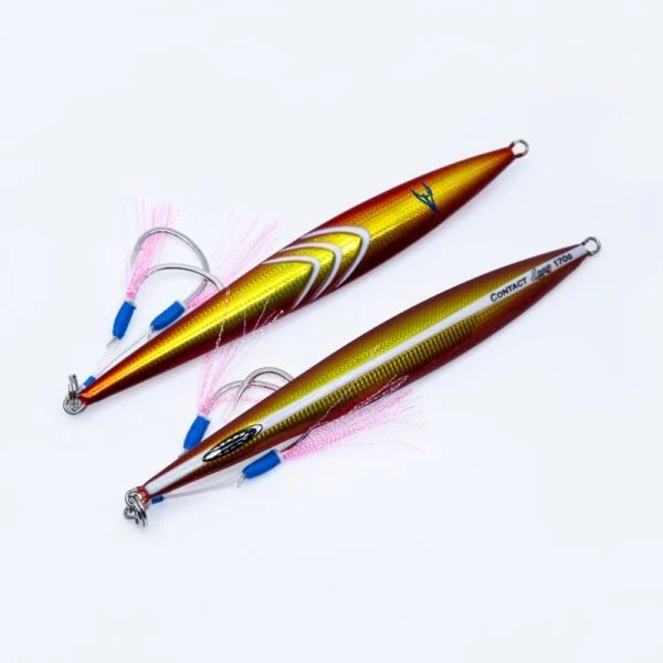 Long Contact Jig 30G Slow Pitch Jigging Lure - Orange