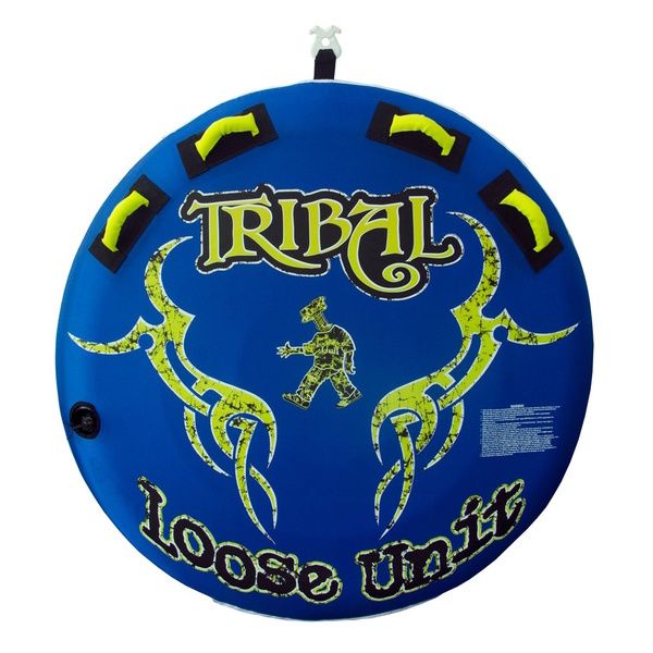 Tribal Flatbed 2-Perso Inflatable Towable Water Toy - 60"