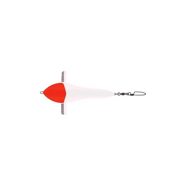 Excitor Bird 10 Inch Fishing Teaser - Red/White