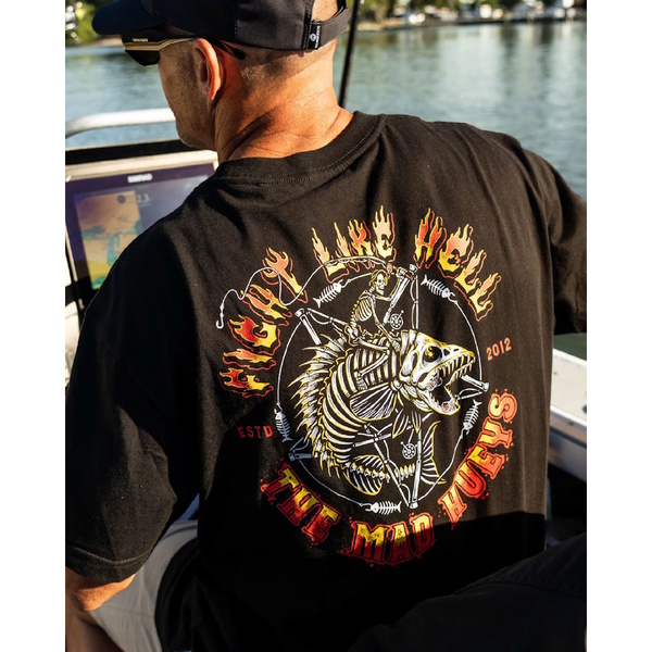 Fight Like Hell Ss Tee - Black