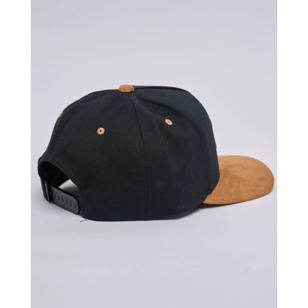 Hueys Ball Twill Snapback Black
